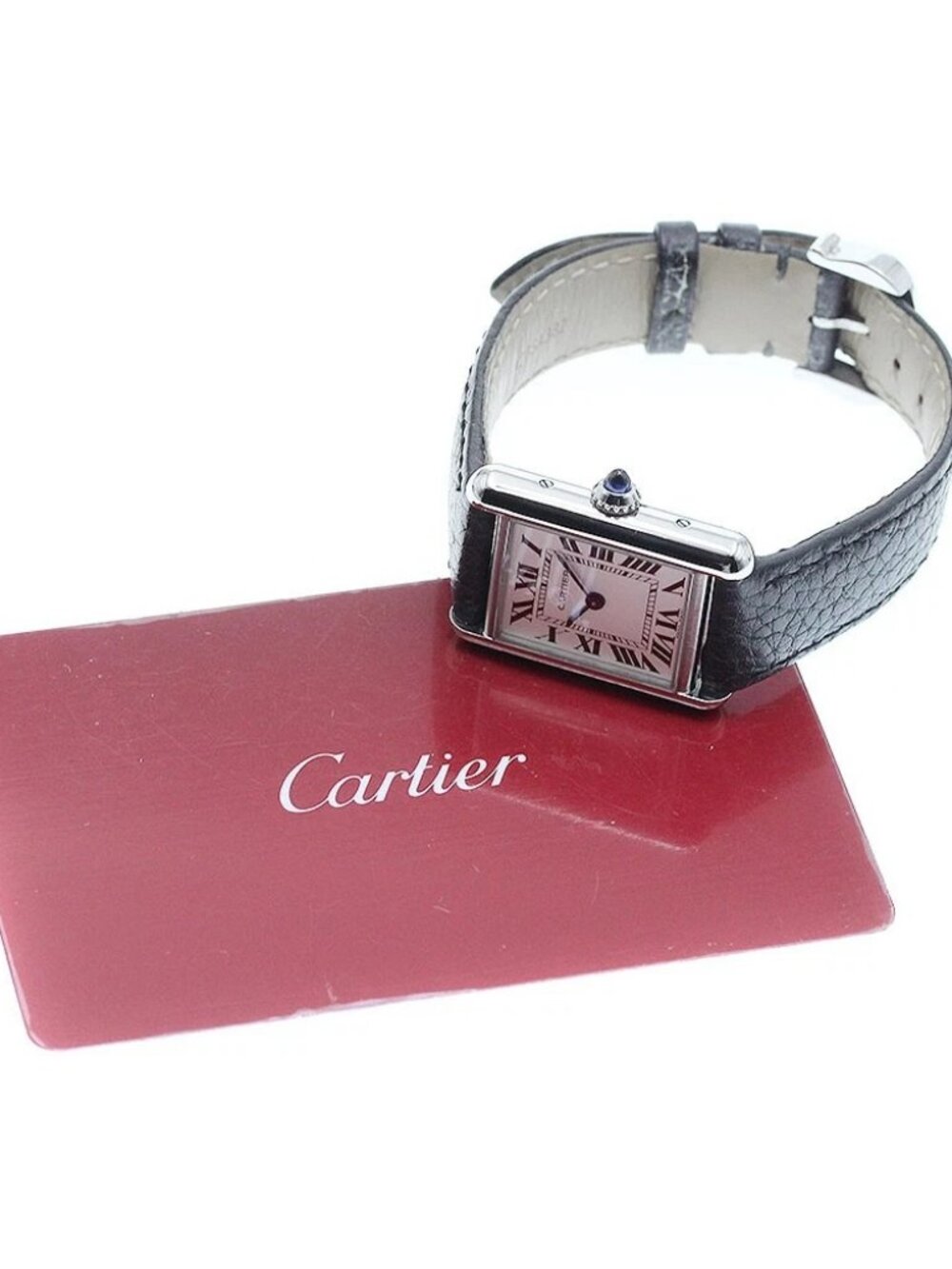 CARTIER Tank Must SM WSTA0042 Silver Dial Quartz Ladies Watch_960885 - Picture 2 of 7